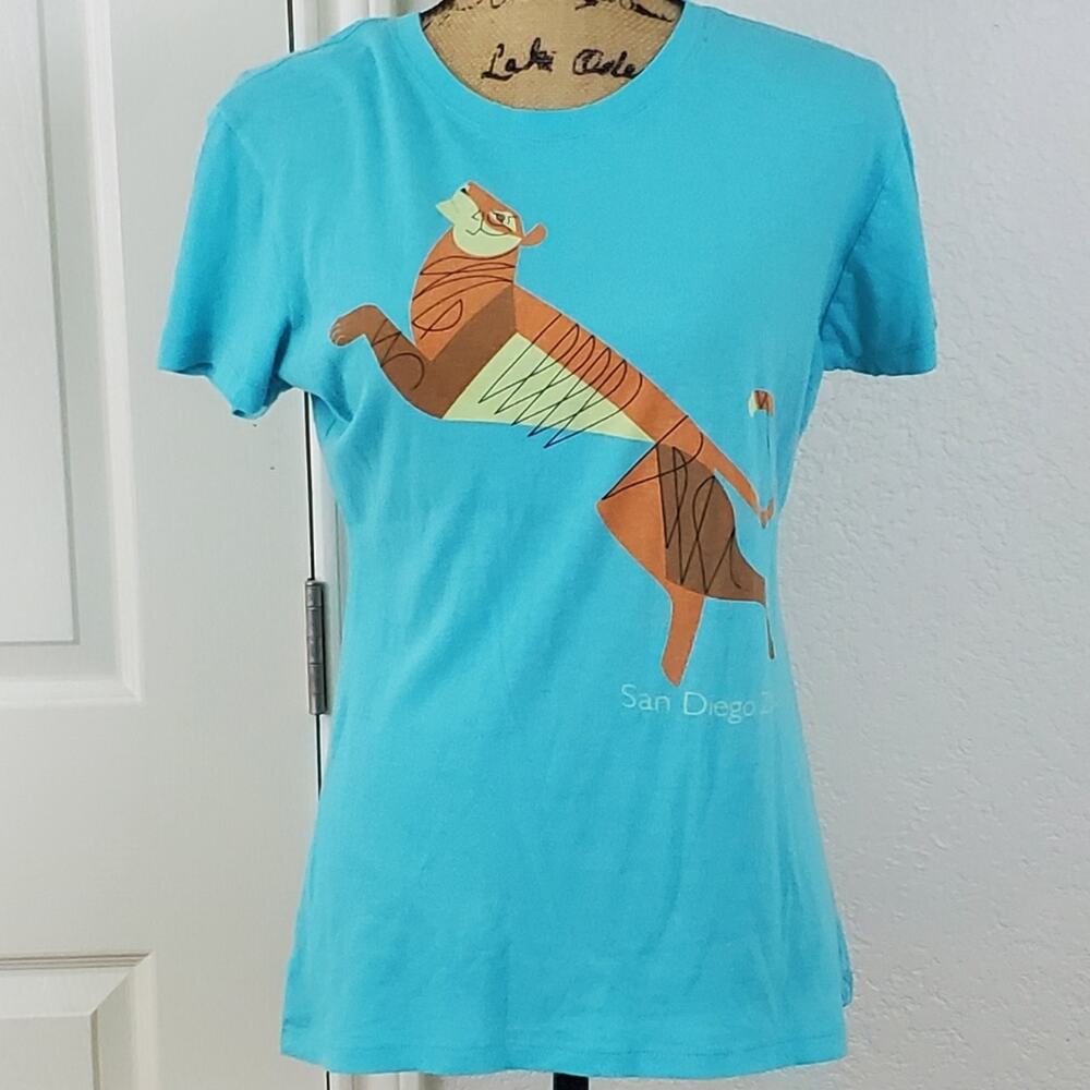 San Diego Zoo tee sz L
